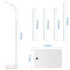 AOZTSUN 67 inch Adjustable Height Baby Monitor Floor Stand Holder for Infant Optics DXR-8 Pro,eufy HelloBaby HB6560/HB6550/Pro/HB65/HB66/HB248,ANMEATE SM935E or Any Cameras with 1/4 Screw Mount