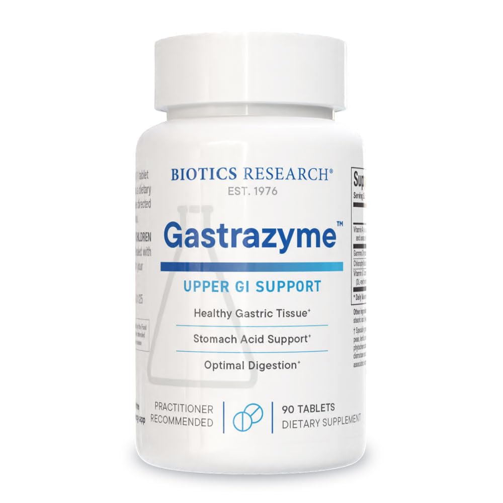 BIOTICS RESEARCH Gastrazyme™ Vitamin U Complex, Gamma Oryzanol 90 Tablets
