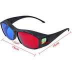 Buy now BIAL Red-blue 3D Glasses/Cyan Anaglyph Simple style 3D Glasses 3D movie game-Extra Upgrade Style at indiglob india