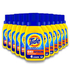 Buy now Tide Simply Oxi Boost + Ultra Stain Release Laundry Detergent, 10 fl oz, 6 Loads, Tough on Stains, Whitens, Brightens, Refreshing Breeze Scent at indiglob india