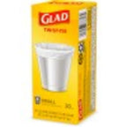 Glad Small Trash Bags - 4 Gallon - 30 Count (Pack of 6)