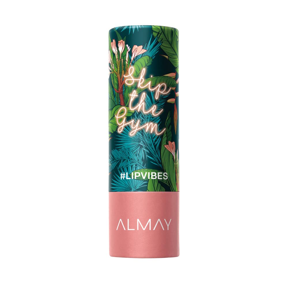 Buy now Almay Lip Vibes Lipstick with Vitamin E Oil & Shea Butter, Matte Finish, Hypoallergenic, Treat Yourself, 0.14 Oz 0.14 Ounce (Pack of 1) 017 Skip The Gym at indiglob india