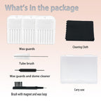 Waxguards 3.0 NanoCare 10993649 Filters for Signia/Rexton and Connexx Hearing Aids - Cleaning Brush Kits with Carry Case- 3packs