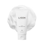 LAGOM Cellup Micro Foam Cleanser, Hydrating Deep Cleansing Face Wash, Korean Makeup Remover, Dense Soft Micro Bubbles, Ultra Fine Dust Removal 4.05 Fl Oz
