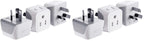 Buy now Ceptics Schuko Germany, France Plug Adapter, Dual Input - Ultra Compact Light Weight - Usa to Russia, South Korea Travel Adaptor Plug - Type E/F (3 Pack) at indiglob india