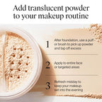 Buy now Neutrogena Hydro Boost Translucent Loose Setting Powder with Purified Hyaluronic Acid for Smooth Skin, Blurs Imperfections and Sets Makeup, Lightweight Face Powder, .44 oz at indiglob india