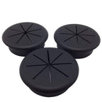 Buy now 2-3/8" Flexible Desk Grommet - Color: Black - 3 Pack Default at indiglob india