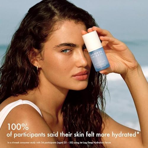 Buy now Summer Fridays Jet Lag Deep Hydration Serum - Hydrating Face Serum for Dry Skin with Glycerin & Squalane - Helps Soothe Skin, Improves Skin Barrier & the Appearance of Fine Lines & Wrinkles (1 Oz) at indiglob india