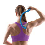 Buy now Self Massage Tool - Original Trigger Point Therapy for Back and Neck, Lower Back Massager, Myofascial Release Tool & Deep Tissue Muscle Massage Stick, Shoulder,Leg,Feet, Blue at indiglob india
