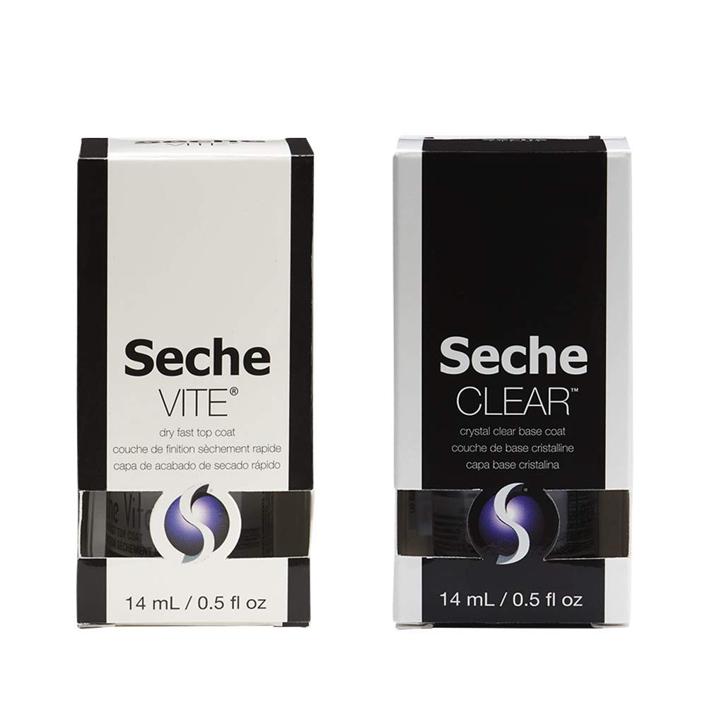 Seche Clear Vite, Base Coat and Top Coat for Nail Polish