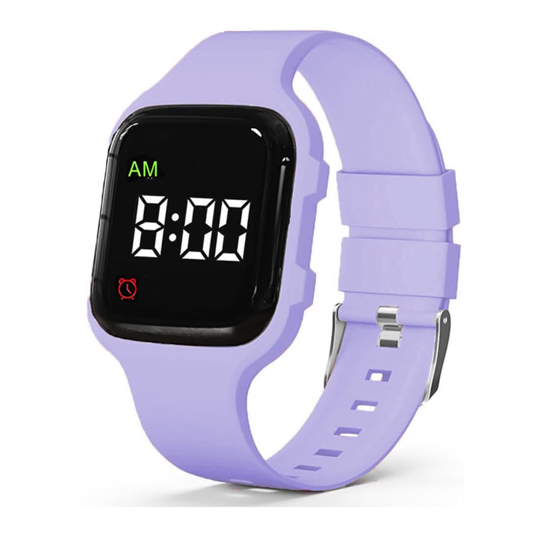 Buy now Vibrating Alarm Watch, Potty Training Watch Water Resistant Medical Reminder Wristband with Timer (Black) Purple at indiglob india
