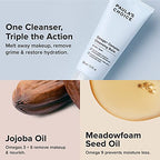 Buy now Paula's Choice Omega Complex Face Cleansing Balm, Double Cleanse Face Wash & Gentle Daily Makeup Remover, Suitable for Dry & Sensitive Skin, Mineral Oil-Free, & Fragrance-Free, 3.5 Fl Oz at indiglob india