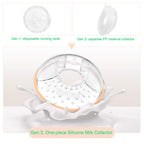 Buy now haakaa Breast Milk Collector Breast Shells Breast Milk Catcher Milk Savers Nipple Shells for Breastfeeding, Reusable & Easy to be Placed Under Bras, 2 Pack at indiglob india