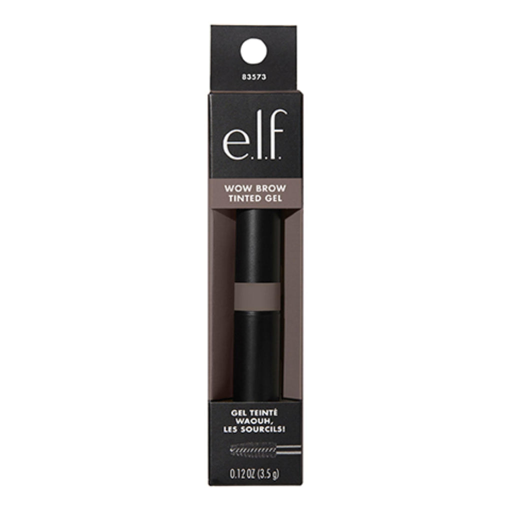 Buy now e.l.f. Wow Brow Gel, Volumizing, Buildable, Wax-Gel Hybrid, Creates Full, Voluminous-Looking Brows, Locks Brow Hairs In Place, Deep Brown at indiglob india