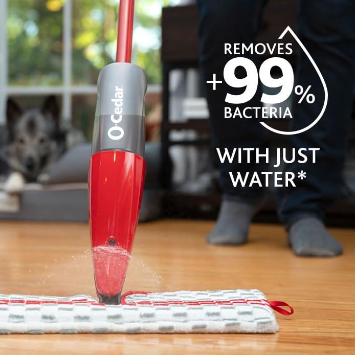 Buy now O-Cedar ProMist MAX Microfiber Spray Mop, Red at indiglob india