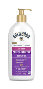 Buy now Gold Bond Age Renew Crepe Corrector Body Lotion, Replenishing & Smoothing Formula, Crepe Corrector Body Lotion, 8 oz at indiglob india