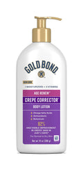 Buy now Gold Bond Age Renew Crepe Corrector Body Lotion, Replenishing & Smoothing Formula, Crepe Corrector Body Lotion, 8 oz 14 Fl Oz (Pack of 1) at indiglob india