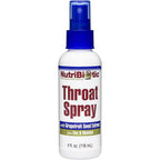 Buy now NutriBiotic â€“ Throat Spray with GSE, 4 Fl. Oz | Gentle and Soothing Sore Throat Support with Grapefruit Seed Extract, Zinc & Menthol | Alcohol Free & Non-Medicated at indiglob india