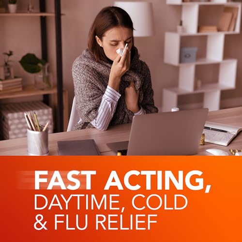 Buy now Vicks DayQuil Severe Cold & Flu Liquid Medicine, Daytime Relief for Headache, Fever, Sore Throat, Minor Aches & Pains, Chest Congestion, Stuffy Nose, Nasal Congestion, Sinus Pressure, & Cough, 2x12oz at indiglob india