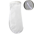 Buy now Nylon Mesh Filter Socks 7 Inch Ring 150 Micron 16 Inch Long NMO Aquarium Filter Bags -1Pack (150 Micron 7" x 16") at indiglob india