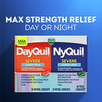 Buy now Vicks DayQuil & Nyquil Severe Cold, Flu & Congestion Medicine, 24 Count at indiglob india