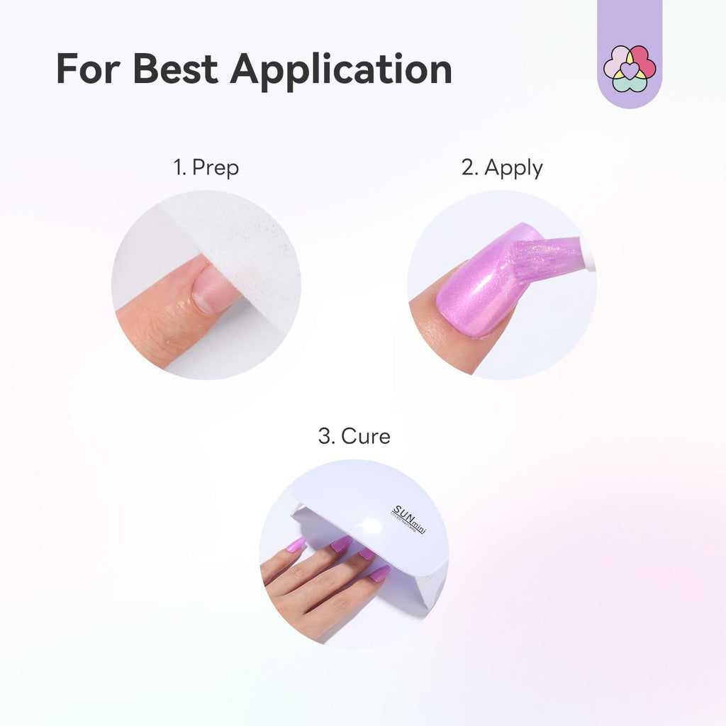 SAVILAND gel nail polish pens demonstrate prepping, applying, and curing for perfect nails, verified by CuratCart.
