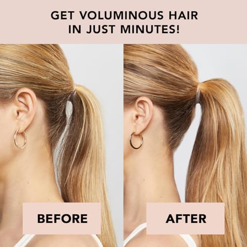 Buy now Kitsch PONYFULL Hair Volumizer Tool - Adds Lift and Style To Your Ponytail | Hair Bun Maker for Women | Ponytail Volumizer, Includes 3 No Snag Elastic Ties | Ideal Gifts for Women - (Blonde) at indiglob india