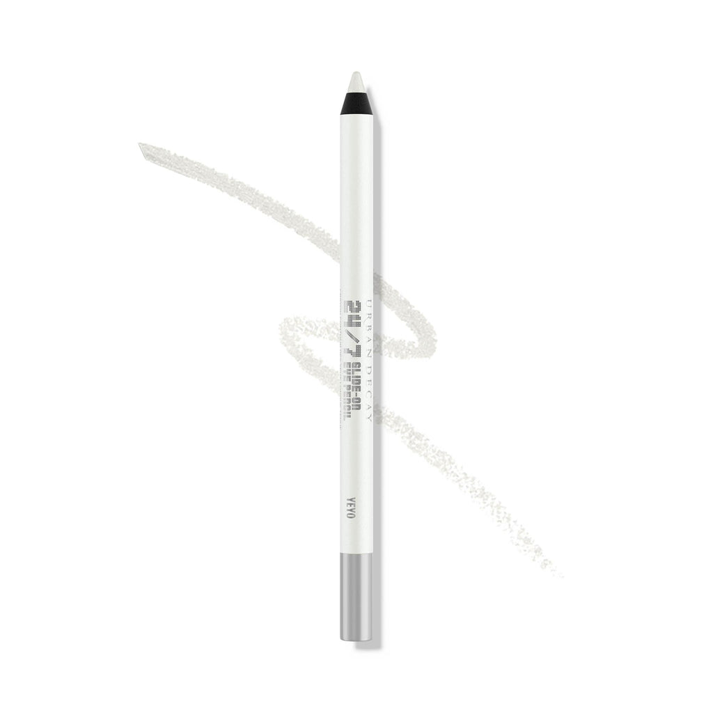 Buy now Urban Decay 24/7 Glide-On Waterproof Eyeliner Pencil - Smudge-Proof, Long-Lasting, Transfer-Proof, Up to 16HR Wear, Smooth No-Tug Formula, Hydrating Color Liner With Vitamin E & Jojoba Oil - 0.04 oz Yeyo (metallic white) at indiglob india