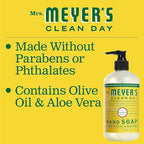 Buy now MRS. MEYER'S CLEAN DAY Hand Soap, Made with Essential Oils, Honeysuckle, 12.5 fl. oz - Pack of 6 at indiglob india