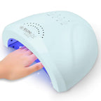 SUNUV UV LED Nail Lamp, Gel Light for Nail Polish UV Dryer SUNONE White | Professional Fast Curing Lamp for All Gel Polishes, 3 Timers, Auto Sensor, Removable Base, Home DIY Salon Tool, Ideal Gift