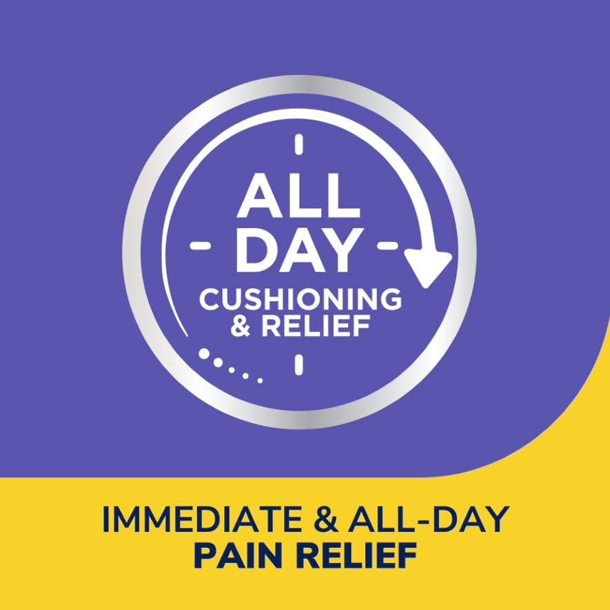 Buy now Dr. Scholl's BUNION CUSHION with Hydrogel Technology, 5ct // Cushioning Protection against Shoe Pressure and Friction that Fits Easily In Any Shoe for Immediate and All-Day Pain Relief at indiglob india
