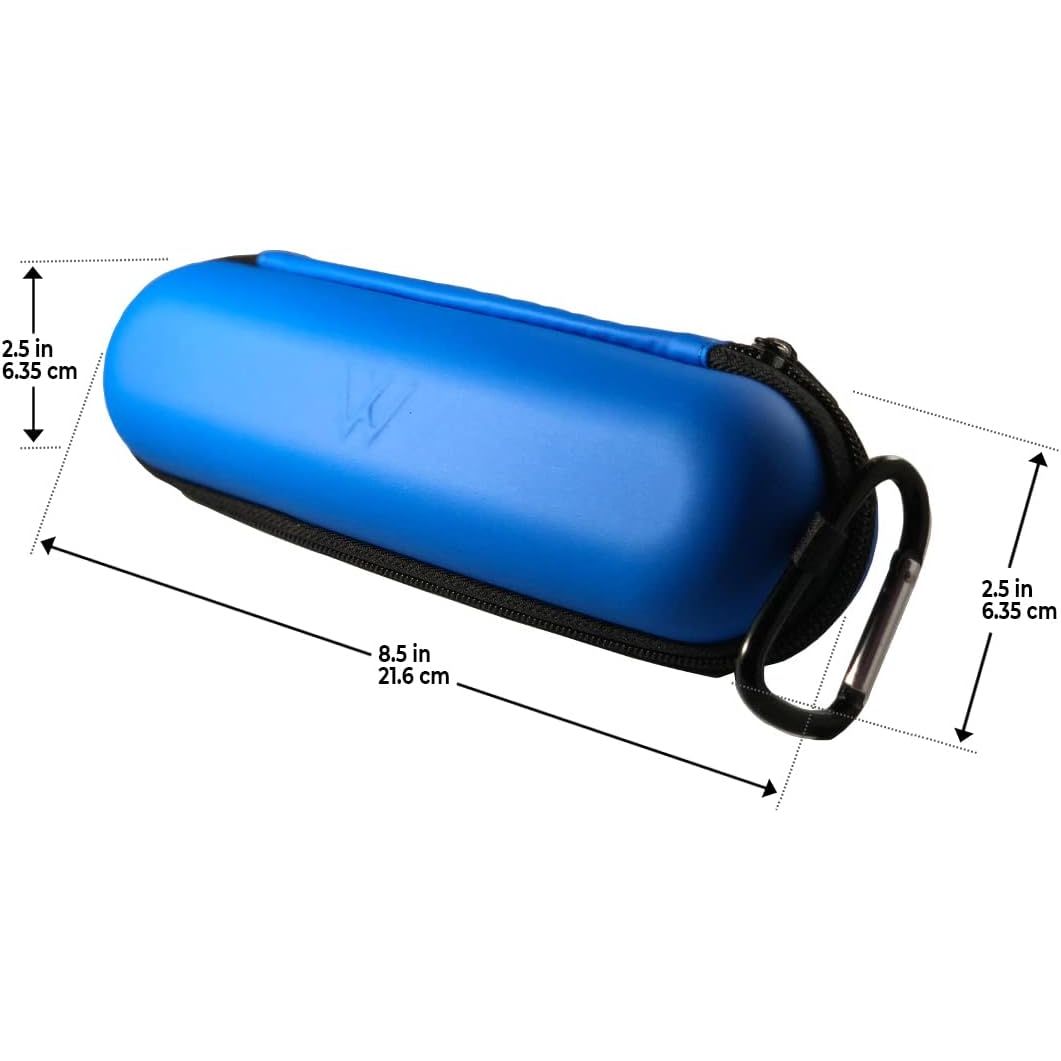 Buy now Wilken Electric Toothbrush Case | Universal Travel Case | Compatible with Oral B Pro, Phillips Sonicare and More | (Blue) at indiglob india