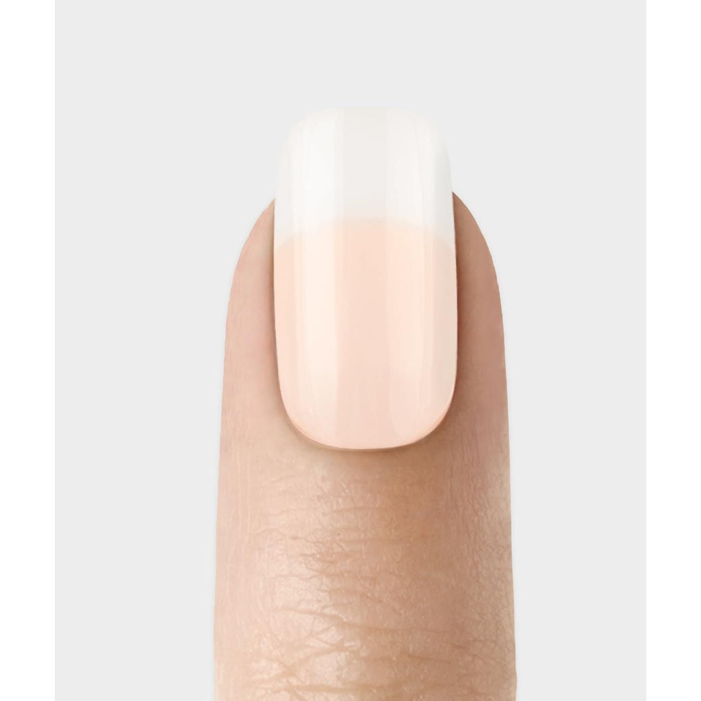 Buy now KISS Salon Acrylic Press On Nails, Nail glue included, 'Cashmere', French, Medium Size, Squoval Shape, Includes 28 Nails, 2g Glue, 1 Manicure Stick, 1 Mini file at indiglob india