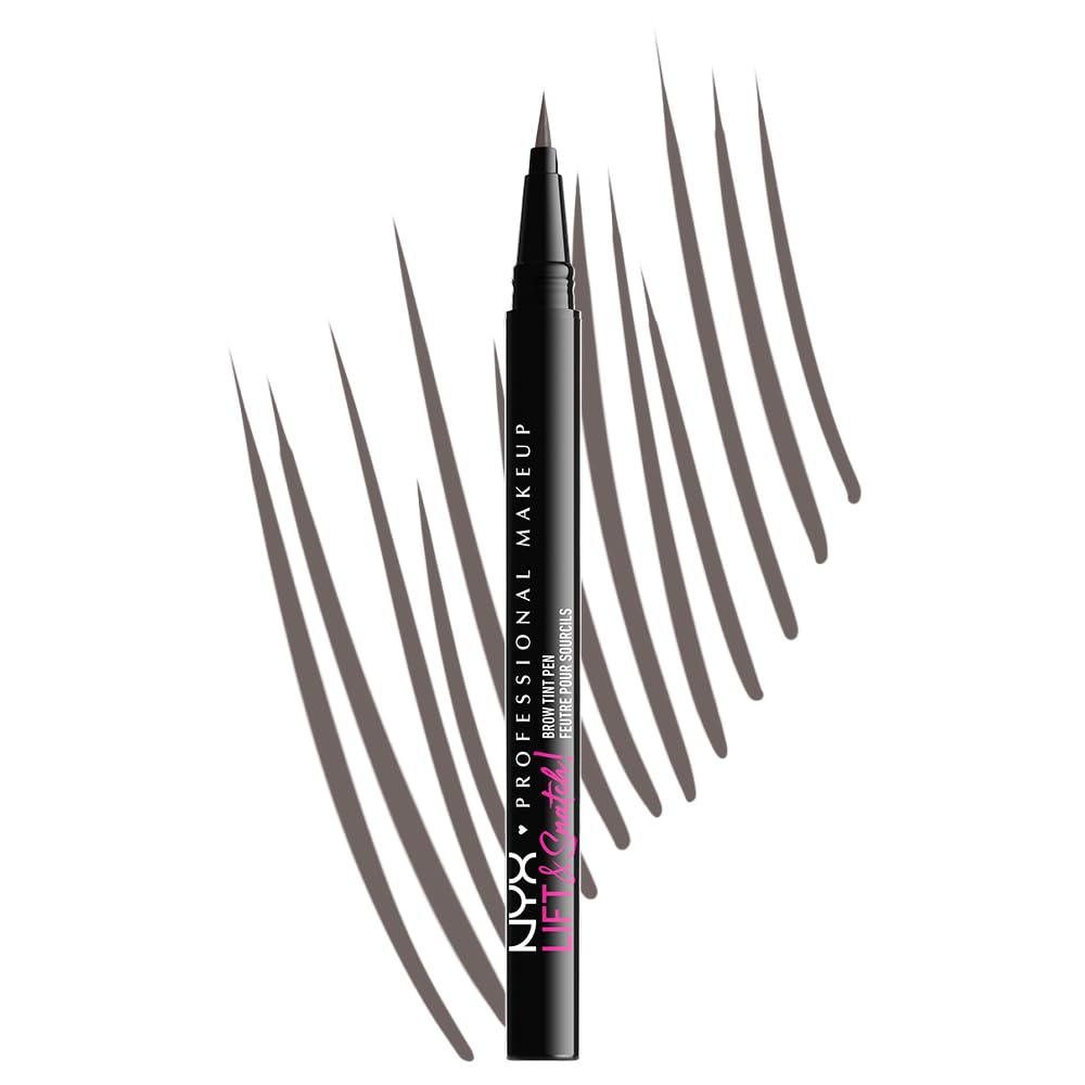 Buy now NYX PROFESSIONAL MAKEUP Lift & Snatch Eyebrow Tint Pen, Black at indiglob india