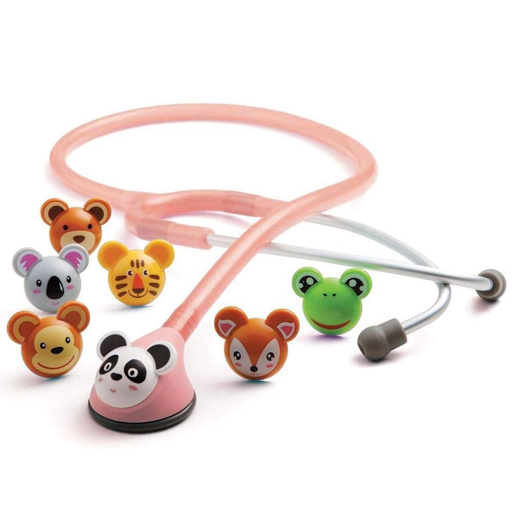 Buy now ADC 618P Adscope Adimals Model 618 Pediatric Clinician Stethoscope With Tunable AFD Technology, Pink Default at indiglob india