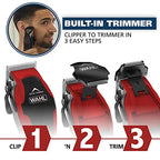 Buy now Wahl USA Clip Æ’??N Trim 2 in 1 Corded Hair Clipper with Pop Up Trimmer Kit, The Perfect Hair Clippers for MenÆ’??s Haircuts and Long Beard Touch Up Grooming Æ’?? 79900-1501P at indiglob india