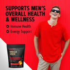 Buy now GNC Mega Men Soft Chew Multivitamin | Energy & Metabolism Support | Gluten Free | Mixed Fruit | 60 Count at indiglob india