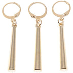 Buy now Roronoa Earrings Clip Cosplay Jewelry - Gold (0.2oz) at indiglob india