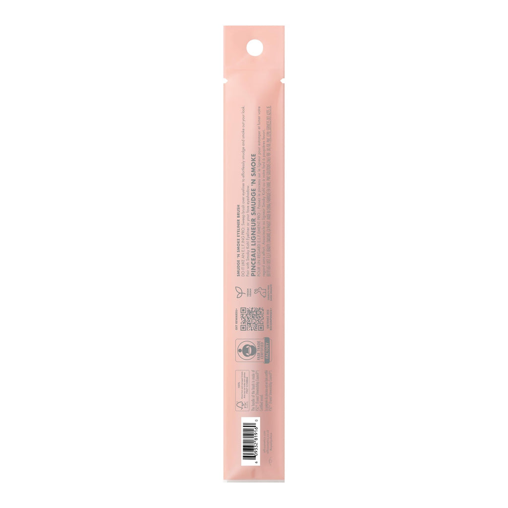 Buy now e.l.f. Smudge 'N Smoke Eyeliner Brush, Multi-Use Eyeshadow & Eyeliner Brush For Creating A Perfect Smoky Eye, Vegan & Cruelty-Free at indiglob india