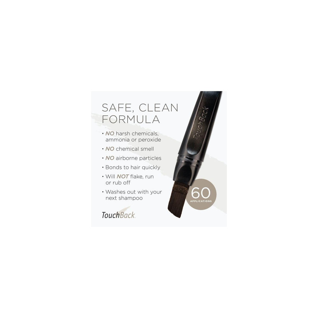 Buy now TouchBack Pro Gray Root Touch Up Marker Applicator - Real Hair Color - Dark Brown at indiglob india