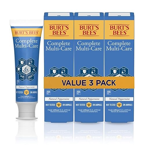 Buy now Burt's Bees Toothpaste Complete Multi Care, 4.7 oz, Pack of 3 at indiglob india