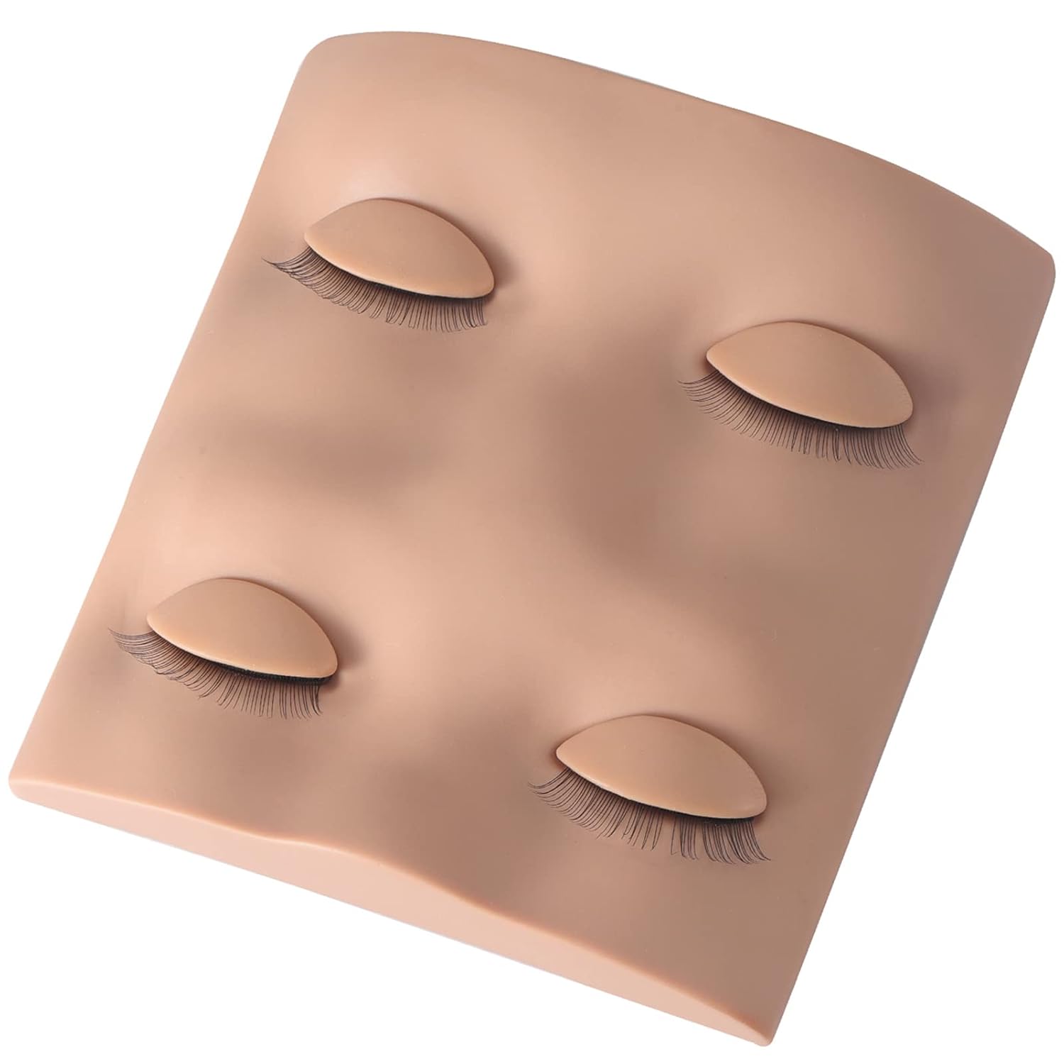 Buy now Pretty memory Lash Mannequin Head with 2 Pairs of Removable Practice Eyelids, Realistic Eyelash Mannequin Head, Soft-Touch Lash Extension Supplies for Practice at indiglob india