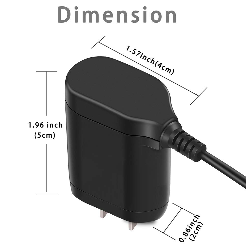 WUKUR Replacement for Wahl 9649 Charger, 3.5V Charger Cord for Wahl 9649P, Charging Cord Replacement Compatible with Wahl 9649 9649P Color Pro Cordless Hair Clipper Trimmer Power Cord, 6.6FT Long Cord