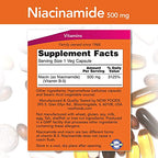Buy now NOW Niacinamide 500mg,100 Capsules at indiglob india