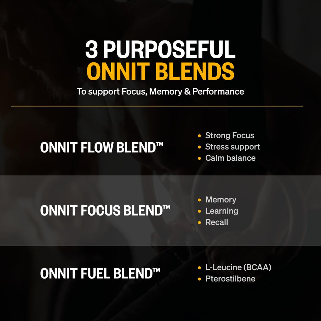 ONNIT Alpha Brain Nootropic Brain Supplement for Focus & Memory, 90 Count | IGEN Non-GMO Tested; L-Theanine, Alpha GPC & Vitamin B6; brain supplement for memory, focus & mental clarity, men & women