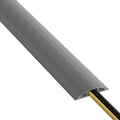 Buy now D-Line 6ft Floor Cord Cover, Cable Channel, Protect Cords, Prevent Trips - 0.63" W x 0.31" H - Gray 6 Feet Gray at indiglob india