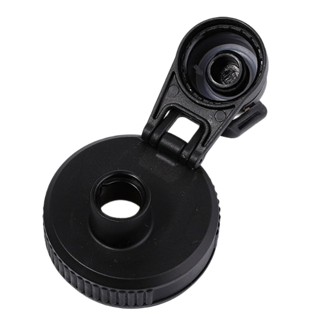 Wide Mouthed Sports Water Bottle Cap,2 Pack Replacement Lids for Most 12,14,16,18,20,22,32,40,64oz Wide Mouth Water Bottles with Handle Easy to Carry (Black2)