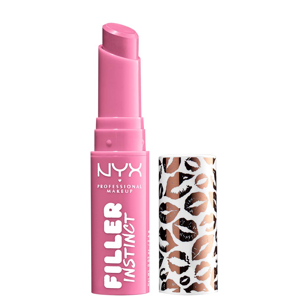 Buy now NYX PROFESSIONAL MAKEUP Filler Instinct Plumping Lip Color, Lip Balm - Juicy Pout (Cherry Red) 0.09 Ounce (Pack of 1) Miami Nights at indiglob india