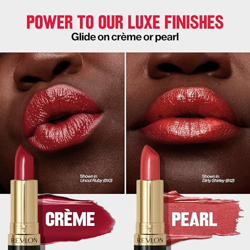 Buy now Revlon Super Lustrous Lipstick, Creamy Formula For Soft, Fuller-Looking Lips, Moisturized Feel, 628 Peach Me, 0.15 oz at indiglob india