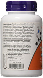 Buy now Now Foods True Focus, 90 Veg Capsules (2 Pack) at indiglob india